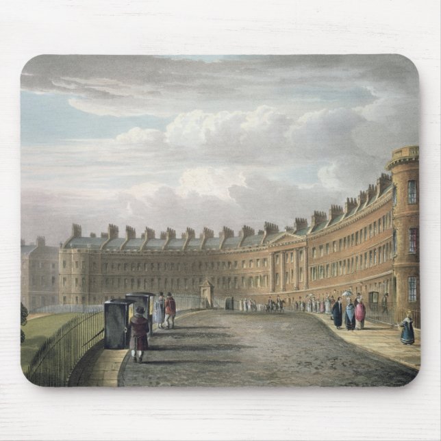Alfombrilla De Ratón Creciente de Lansdown, baño, 1820 (Frente)