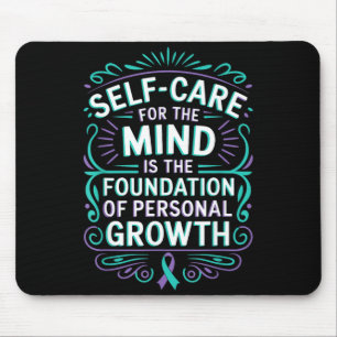 Alfombrilla De Ratón Crecimiento Personal Conciencia sobre Salud Mental