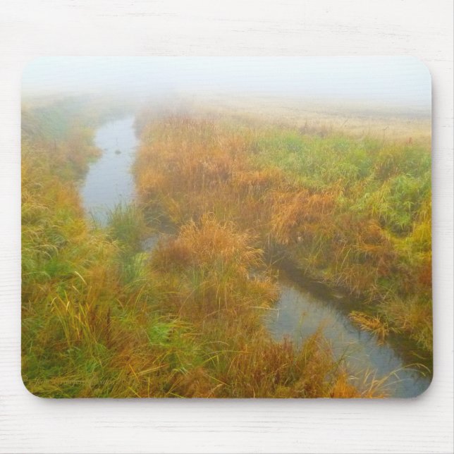 Alfombrilla De Ratón Creek de niebla (Frente)