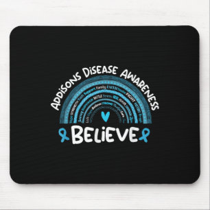 Alfombrilla De Ratón Creer Camisa de Concienciación sobre la Enfermedad