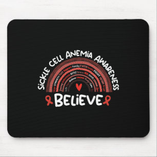 Alfombrilla De Ratón Creer conciencia Mes de anemia falciforme