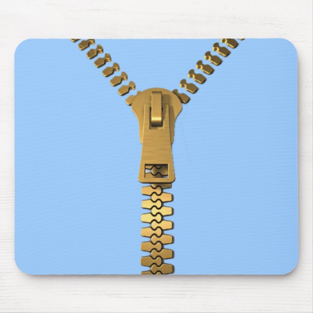 Alfombrilla De Ratón Cremallera gigante (Frente)