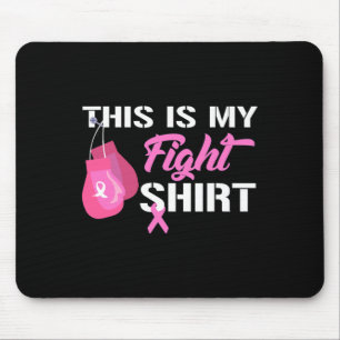 Alfombrilla De Ratón Creo que es mi lucha contra el cáncer de mama