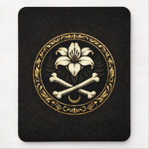 Alfombrilla de ratón Crest | Lily & Bones Dark Aca