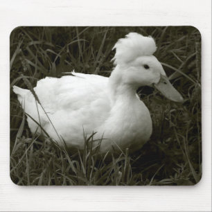 Alfombrilla De Ratón Crestie en blanco y negro