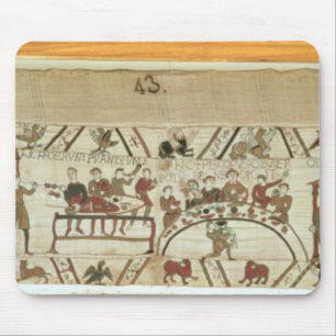 Alfombrilla De Ratón Criados que preparan un banquete para Guillermo I