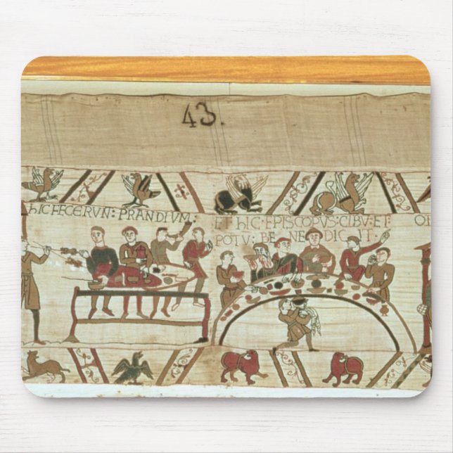 Alfombrilla De Ratón Criados que preparan un banquete para Guillermo I (Frente)