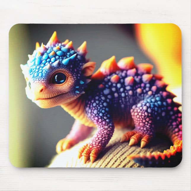 Alfombrilla De Ratón Criatura Cuta (Frente)