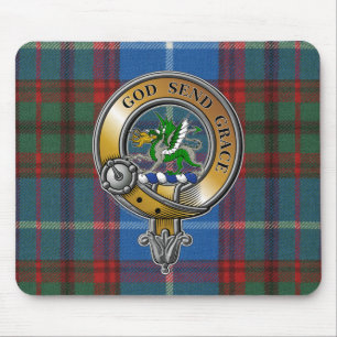 Alfombrilla De Ratón Crichton Tartan & Badge