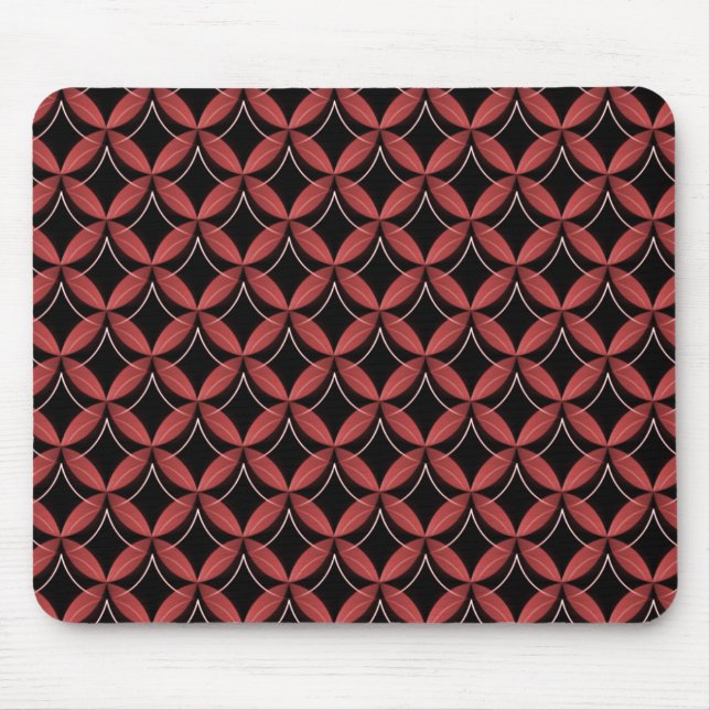 Alfombrilla De Ratón Crimson Red Uptown Glam Mousepad (Frente)