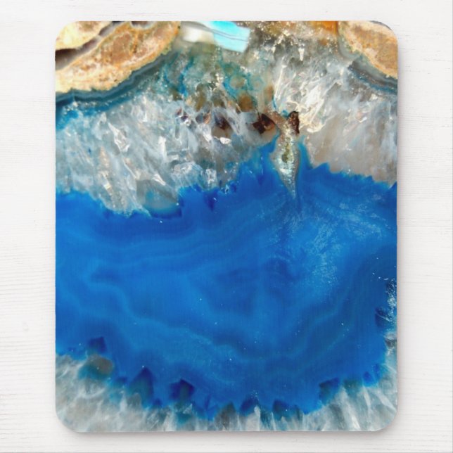 Alfombrilla De Ratón cristal azul (Frente)