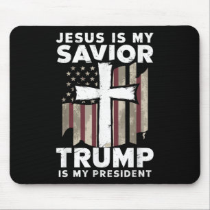 Alfombrilla De Ratón Cristianismo Usa Fe Y Patriotismo 