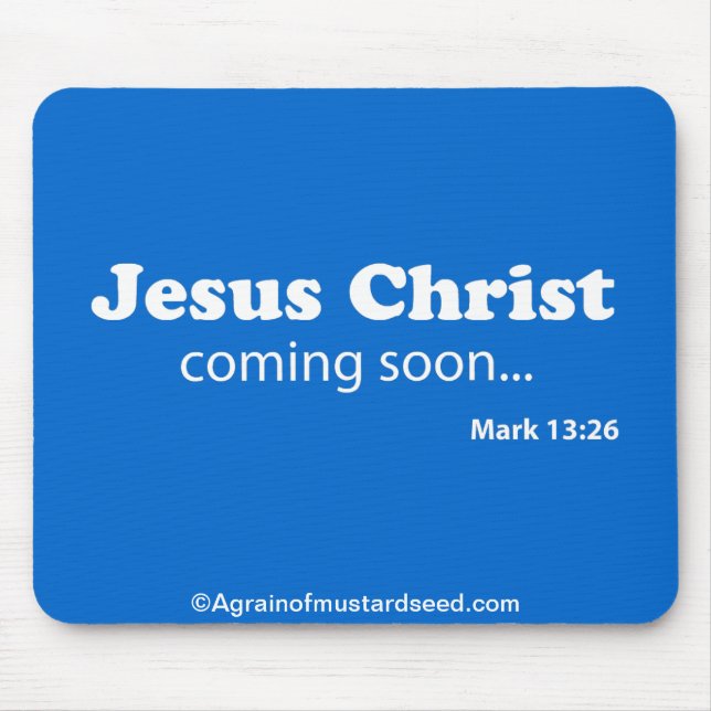 Alfombrilla De Ratón Cristiano inspirador (Frente)