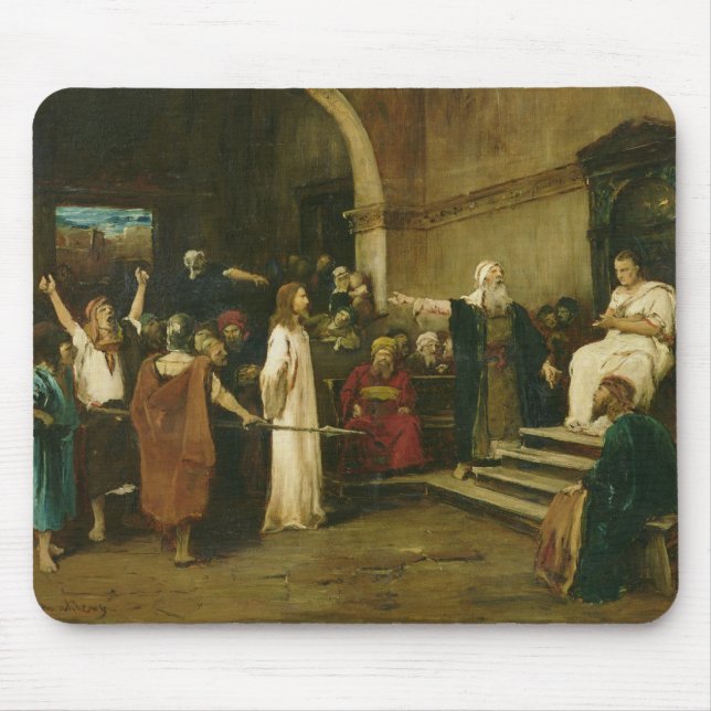 Alfombrilla De Ratón Cristo antes de Pilate, 1880 (Frente)