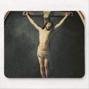 Alfombrilla De Ratón Cristo en la cruz