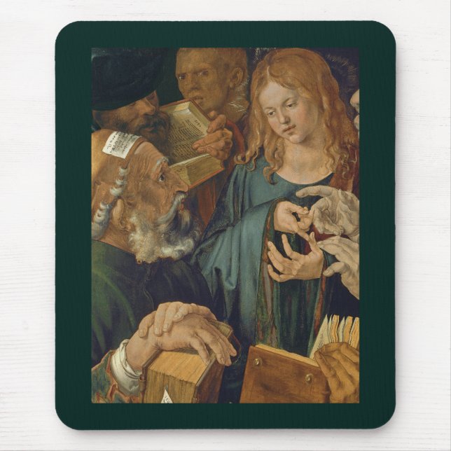 Alfombrilla De Ratón Cristo entre los Médicas c1506 (Frente)