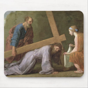 Alfombrilla De Ratón Cristo que lleva la cruz, c.1651