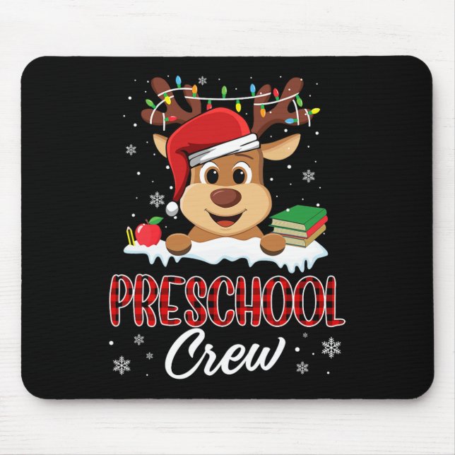 Alfombrilla De Ratón Cristóbal de edad preescolar divertida profesora d (Frente)