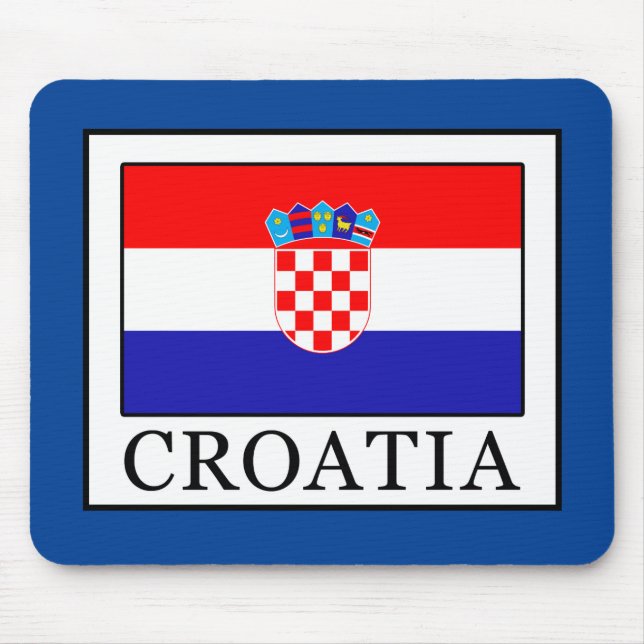 Alfombrilla De Ratón Croacia (Frente)