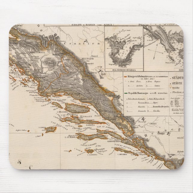 Alfombrilla De Ratón Croacia (Frente)