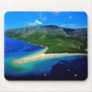 Alfombrilla De Ratón Croacia: Rata zlatni de playa