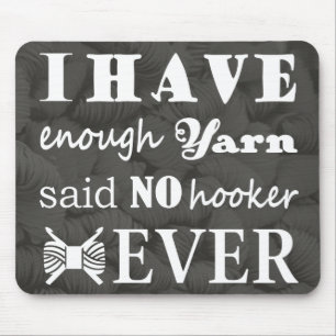 Alfombrilla De Ratón Crochet ・ No Suficientes Artesanías Yarn Hook-er O