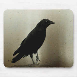 Alfombrilla De Ratón Crow y un Talón arriba