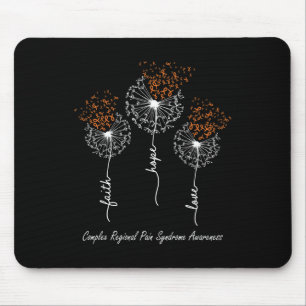 Alfombrilla De Ratón CRPS Conciencia Fe Esperanza Amor Dandelion