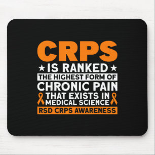 Alfombrilla De Ratón Crps Es El Mayor Dolor Rsd Crps Conciencia