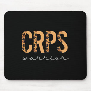 Alfombrilla De Ratón Crps Warrior Leopard Concientiza A La Mujer