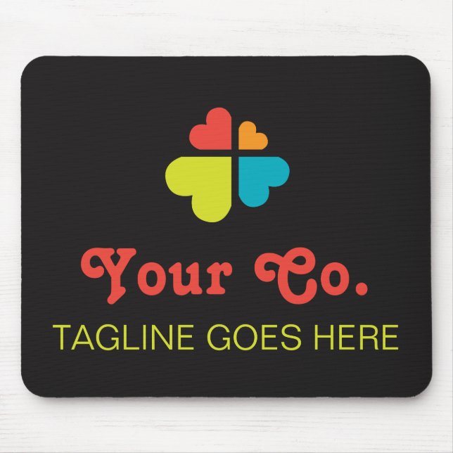 Alfombrilla De Ratón Cruce del corazón (Frente)