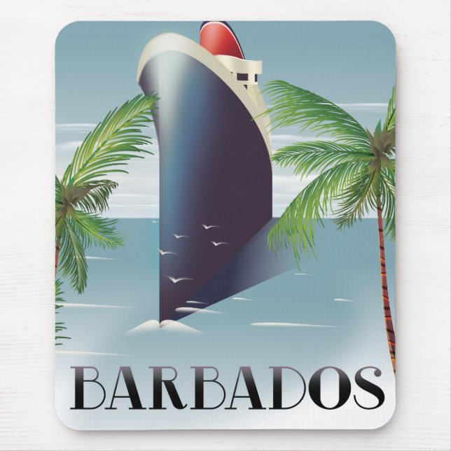 Alfombrilla De Ratón Crucero a Barbados (Frente)