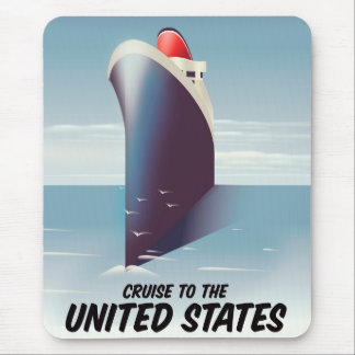 Alfombrilla De Ratón Crucero a los Estados Unidos