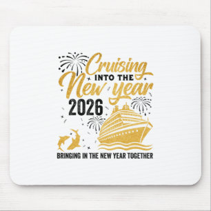 Alfombrilla De Ratón Crucero de Año Nuevo 2026 para Familias