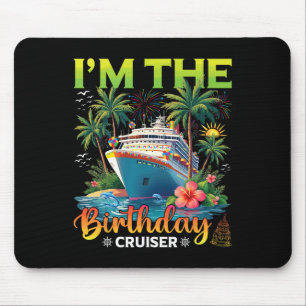 Alfombrilla De Ratón Crucero de Cumpleaños de Coincidencia Familiar Soy