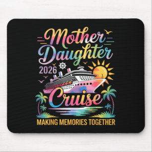 Alfombrilla De Ratón Crucero de madre e hija 2026 viaje de vacaciones f