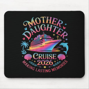 Alfombrilla De Ratón Crucero de madre e hija vacaciones viaje 2026 coin