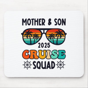 Alfombrilla De Ratón Crucero de madre e hijo 2025 vacaciones coincident