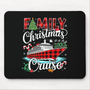 Alfombrilla De Ratón Crucero de Navidad Familiar 2025 Crucero Familiar