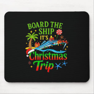 Alfombrilla De Ratón Crucero de Navidad para Familias, Amigos y Grupos