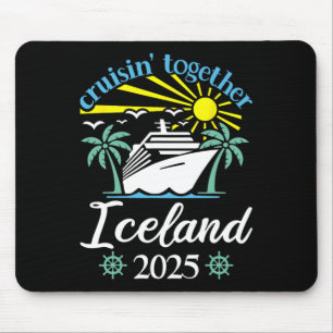 Alfombrilla De Ratón Crucero de parejas divertidas en Islandia 2025