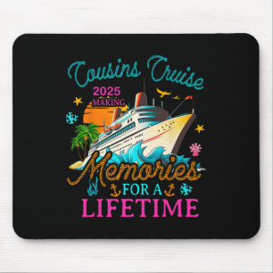 Alfombrilla De Ratón Crucero de primos 2025 Creando recuerdos para toda