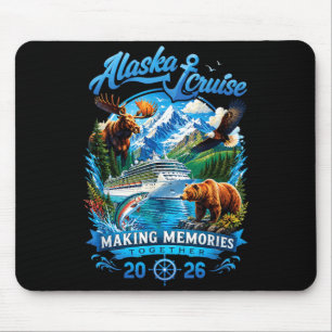 Alfombrilla De Ratón Crucero divertido por Alaska creando recuerdos jun