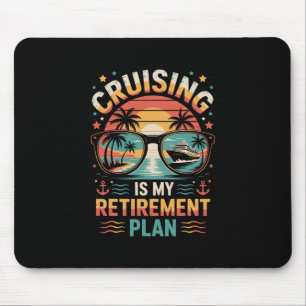 Alfombrilla De Ratón Crucero Es Mi Plan De Jubilación Crucero Divertido