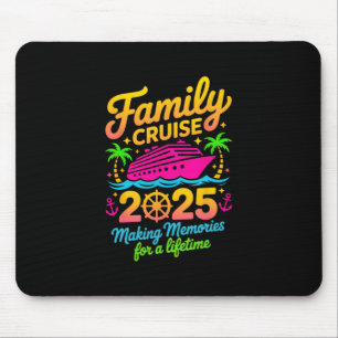 Alfombrilla De Ratón Crucero Familiar 2025 Amantes de las Vacaciones Re