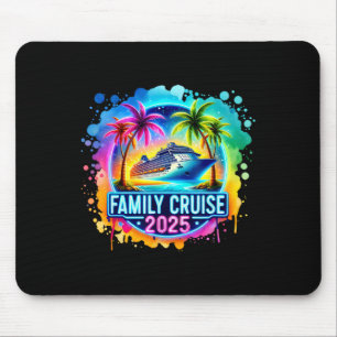 Alfombrilla De Ratón Crucero Familiar 2025 Hawái Playa Coco Verano Vaca