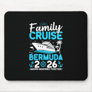Alfombrilla De Ratón Crucero Familiar 2026 Bermudas Creando Recuerdos F