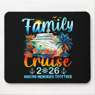 Alfombrilla De Ratón Crucero Familiar 2026 Creando Recuerdos Juntos Mat
