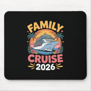Alfombrilla De Ratón Crucero Familiar 2026 Crucero Divertido