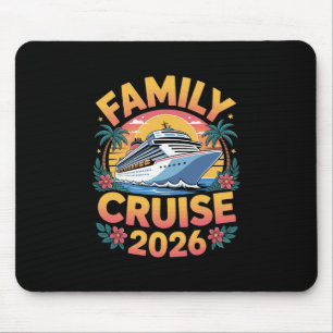 Alfombrilla De Ratón Crucero Familiar 2026 Crucero Vacaciones Coinciden